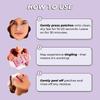 1 Pair Hyaluronic Acid Microneedle Lip Patches For Anti Wrinkle Smoothing Mouth Smile Lift Firm Lips Plump Lips Skin Care Patch