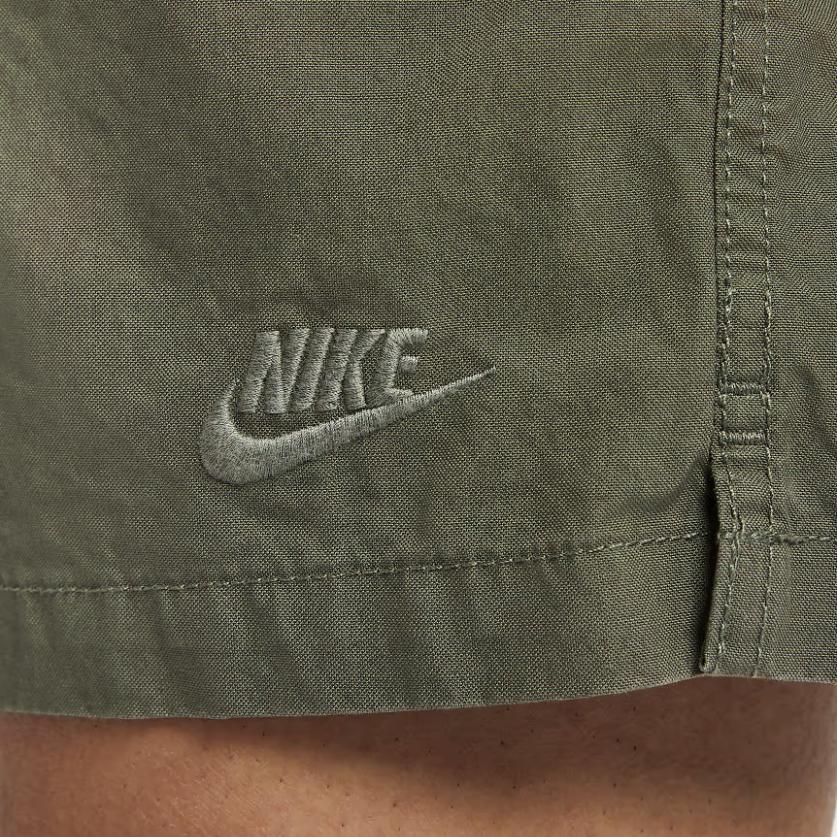 Nike Club Soft Comfortable Stylish Versatile Casual Shorts Men Shorts Olive-Green HJ1947222