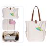 Trendsetting Portable Women Pickleball Sport Bag Pickle Ball Tennis Racket Bags Custom Pickleball Paddle Bag With Leather Handle