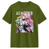 Leisure Wuthering Waves Characters Tshirt Unisex Crewneck 100 Cotton T Shirts Short Sleeve Tees Plus Size Clothes