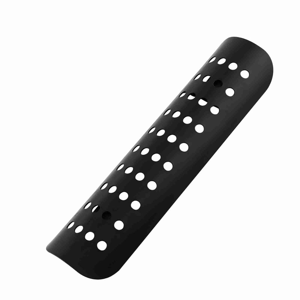 Motorcycle Hole Ht   Straight Exhaust Pipe Cover Black