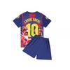 Kids Soccer Jersey Portugal 7 Ronaldo Argentina 10 Messi Youth Football Shirt Sportswear Short Sleeve