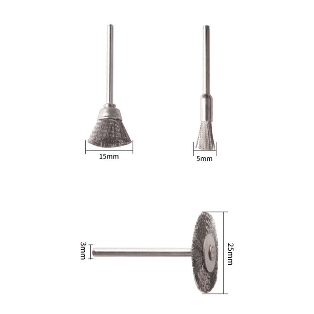 45Pcs for Rotary Tools Wire Brush Wheel Set