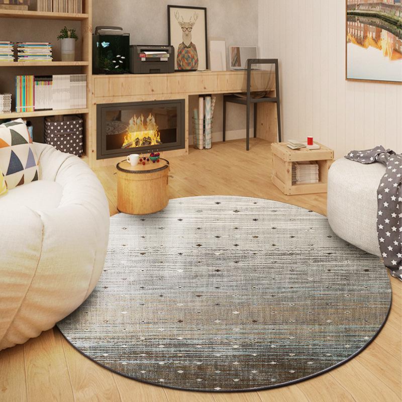 Wohnzimmer Runder Teppich Geometrisch Abstrakt Couchtisch Sofa Teppich Zuhause Schlafzimmer Bettvorleger