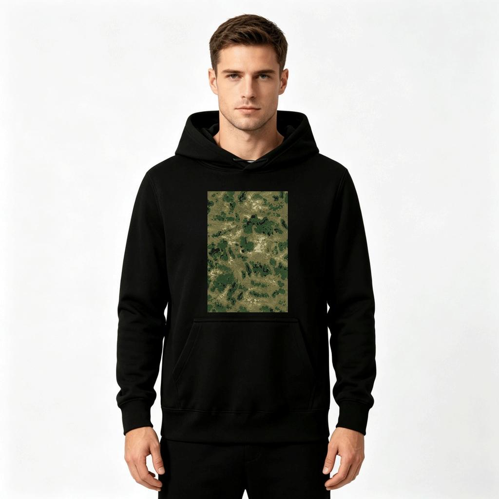 Men's Short Sleeve T-shirt, Casual Camouflage Print Crew Neck Tees, Breathable Lightweight Comfy Top for Daily Outdoor Wear
