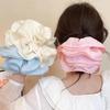 Romantic Ruffles Hair Scrunchies for Women Girls Oversized Hair Ties French Elastic Hair Bands Ponytail Holder Hair Accessories