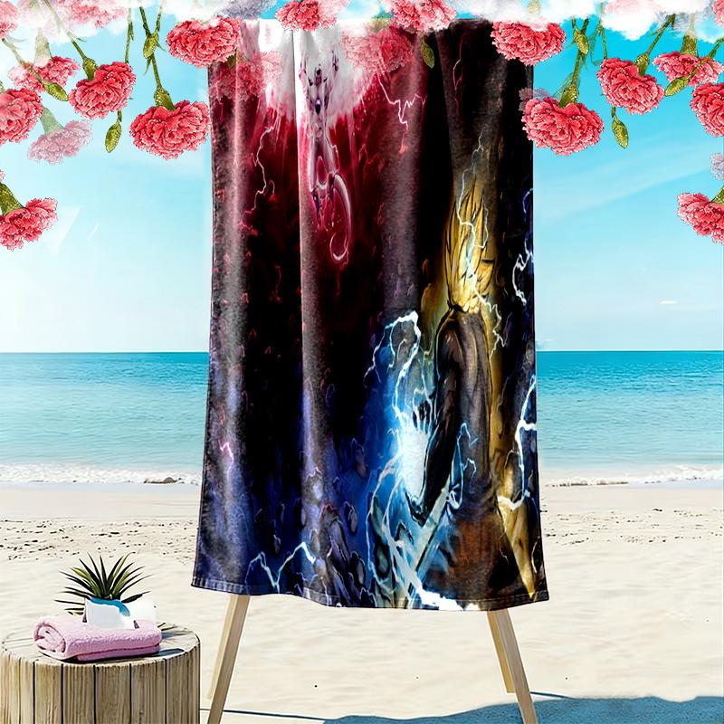 Dynamic Energy Power beach towel beach soft seaside quickdrying swim towel Outdoor pool towel Comfort beach printing Fashion