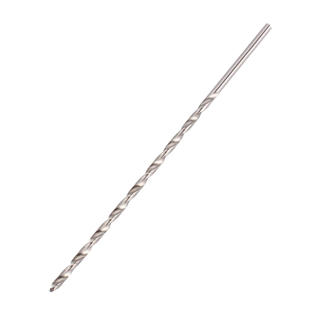 2pcs 4mm Diameter Extra Long Drill Bit HSS Spiral Drill Bit Durable Jobber Drill Bit Woodwork