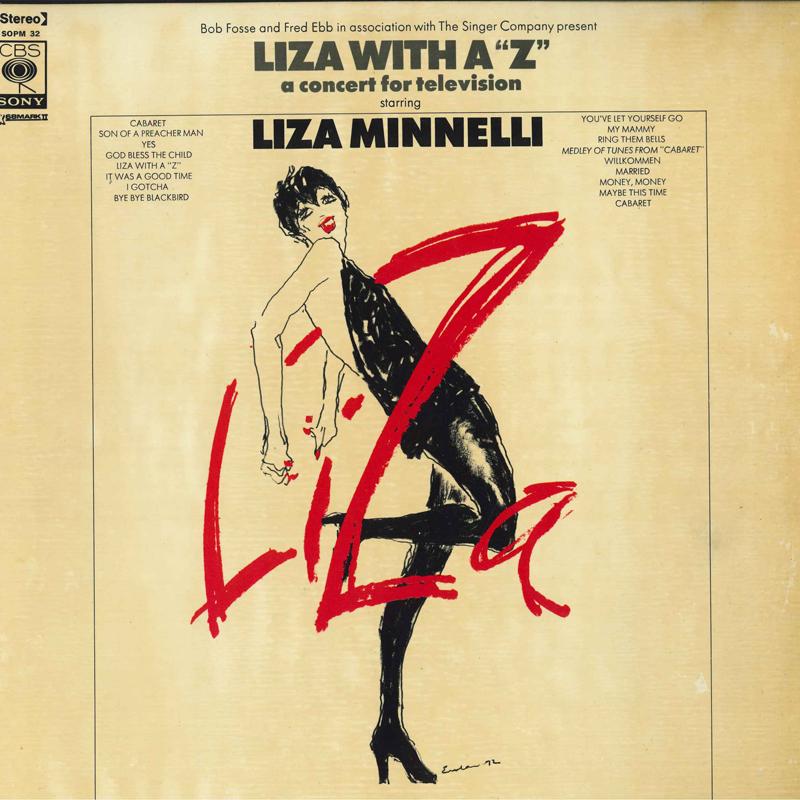 

LP Record LIZA MINNELLI Liza With A Z A Concert For Tele SOPM32 CBS SONY 1972 Japan Jazz