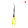 DIY Extra Long Nose Pliers Straight Bent Tip Mechanic Equipment Hand Removal Tools Spanner Clips Auto Care Kit Car Accessories