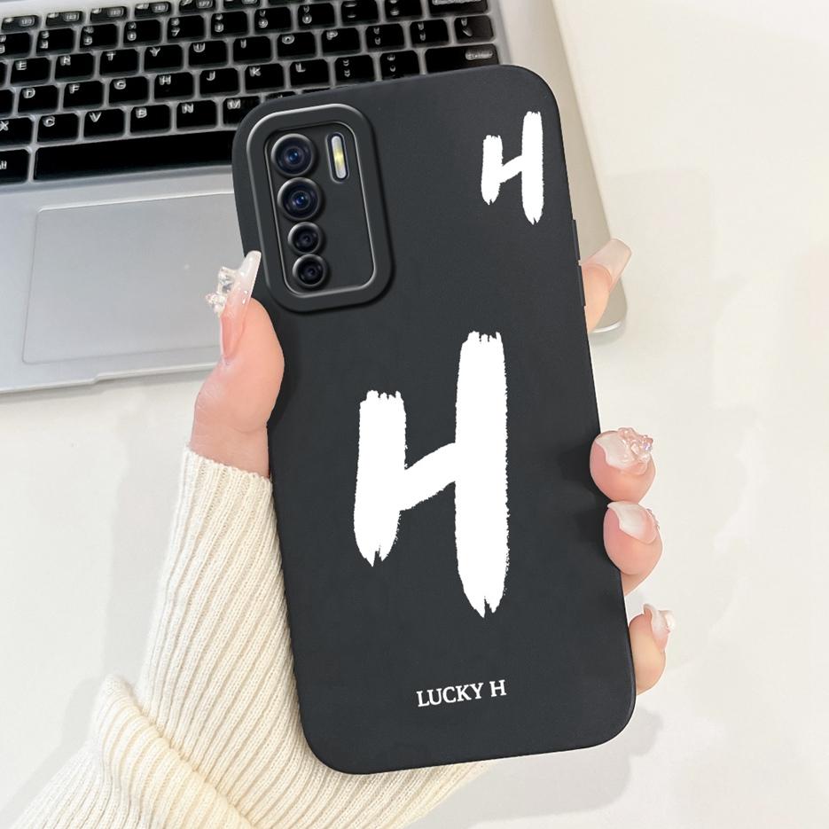 For Oppo F15 Case Oppo A91 CPH2001 Cute Lucky Letters Cover Soft Silicone Phone Case For Oppo Reno 3 Reno 4G F 15 OppoA91 Fundas