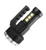 Waterproof Searchlight Large-capacity Battery Hand-light Fishing Lantern 1200mah Flashlight Handlamp Super Bright Camping Lamp