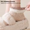 Non-slip Short Socks Coral Fleece Low Cuff Socks New Sleep Socks  Autumn Winter