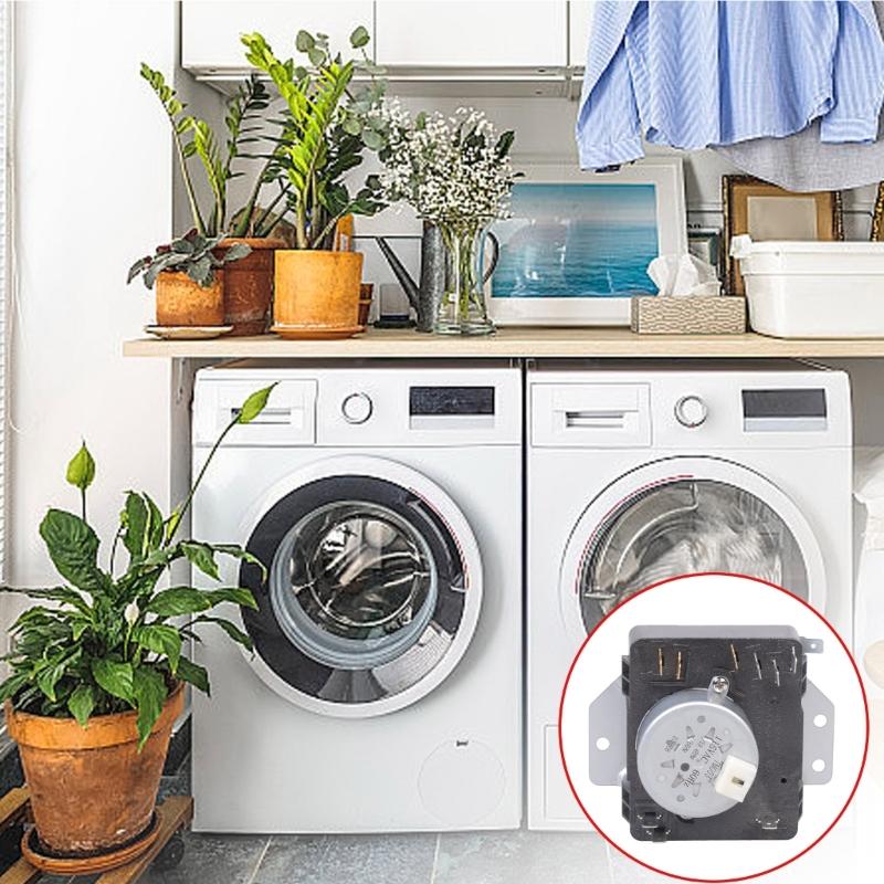 High Precisions Laundry Timer Metal Construction Wear Resistant Laundry Timer Suitable for Drying Time Adjustment