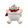 New 25cm Dog Man Plush Game Peripheral Anime 2025 Cartoon Big Belly Captain Plush Toy Doll Sofa Pillow Ornaments Childrens Gift