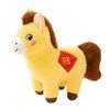Horse Plush Doll 2026 Year of The Horse Plushie Realistic Pony Doll Soft Stuffed Animal Gift for Bag Car Decor