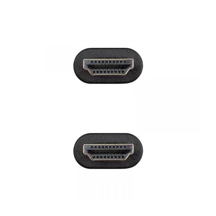 Cablu HDMI - NANO CABLE - V2.0 - 4K @ 60Hz - 18Gbps - 3 m - Negru