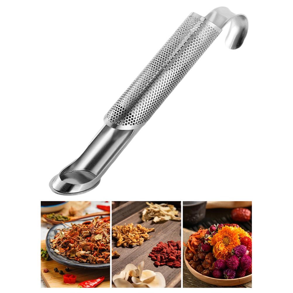 Stainless Steel Tea Strainer Tea Diffuser Hot Tea Strainer Hanging Handle Type Filter Stick for Loose Tea Leaves