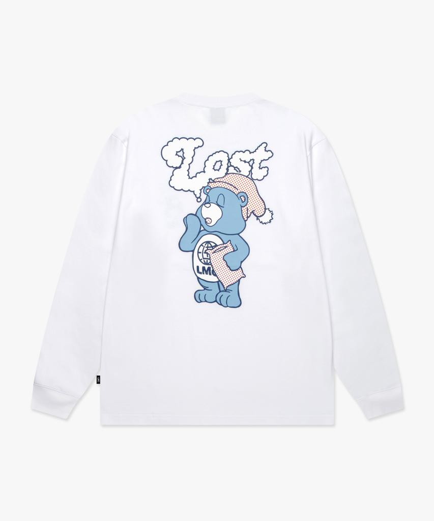 LMC Sleeping Bear Long Slv Tee White