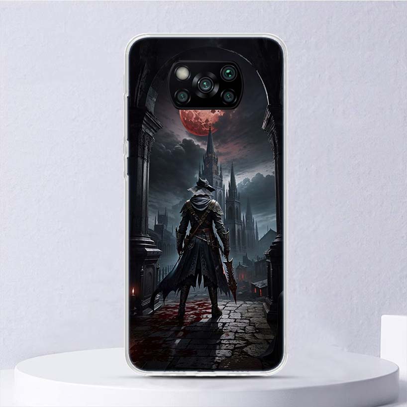 Bloodborne Game Soft Case For Xiaomi Poco X7 X6 X5 X4 X3 Nfc F7 Ultra F6 F5 Pro Phone Cover F4 Gt F3 M5S M4 M3 M5 M6 Coque
