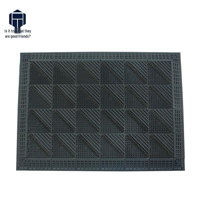 Modular Outdoor Hollow-out Entrance Mat 120x150cm (Bordered)
