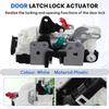 4589651AD/4589651AB: Compatible with 08-20 Jeep Rear Left Door Lock Actuator