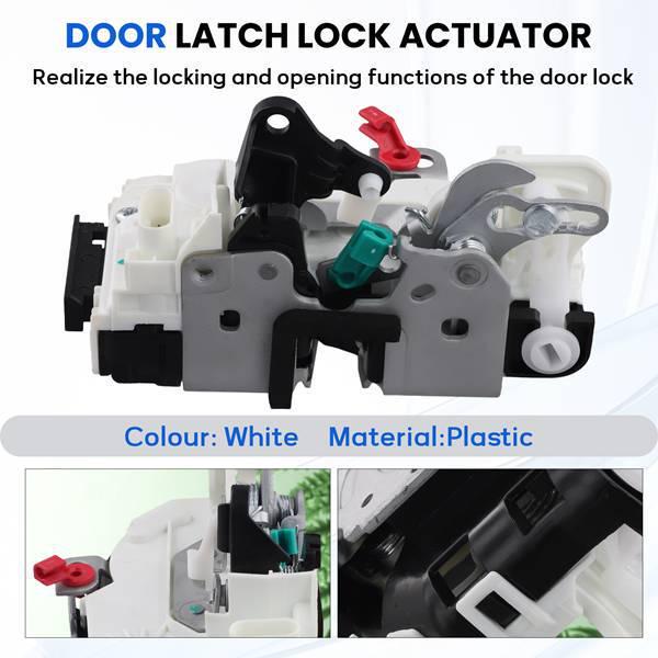 4589651AD/4589651AB: Compatible with 08-20 Jeep Rear Left Door Lock Actuator