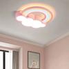Children's Room Ceiling Lamp Cartoon Rainbow Clouds Simple And Warm Boys And Girls Bedroom Princess Room Light Fixtures