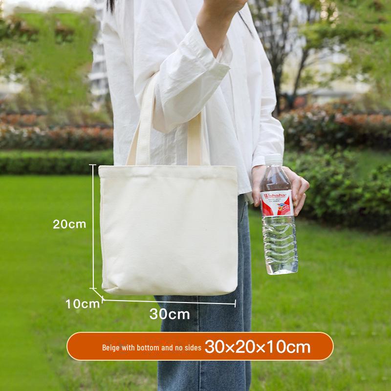Eco-Friendly Custom Canvas Tote Bag with Logo Printing