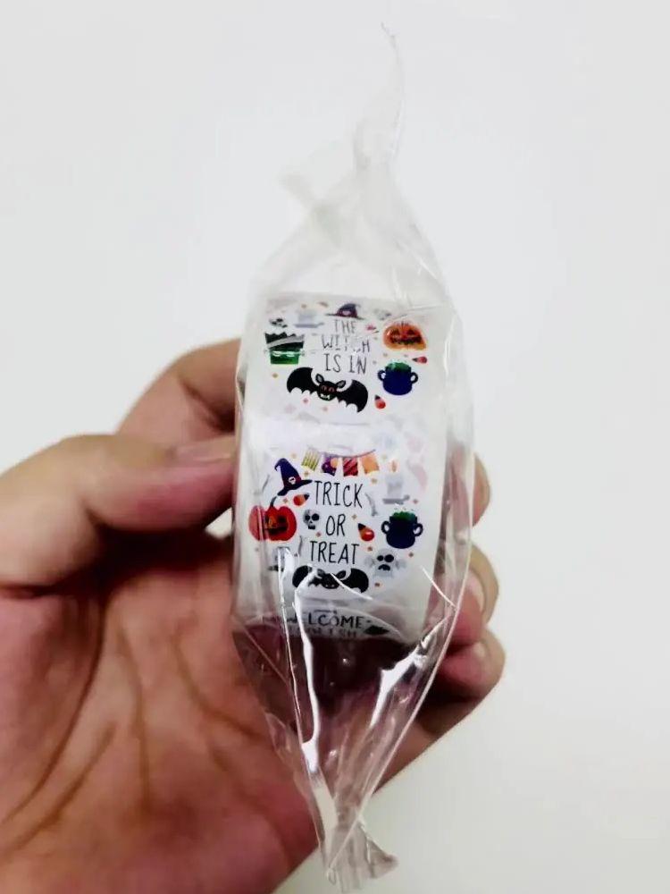 

500Pcs Halloween Stickers for Kids, 2.5CM Animal Thank You Labels, Party Decorations, Trick or Treat Gift Tags 2.5X2.5CM