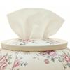 Tissue Box Cover Floral Teapot Shape Napkin Storage Case Decorative Tissue Box Covers For Home Bathroom Kitchen Office Bedroom