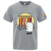 Original Design Unisexs Funny Sushi Wardrobe Shirt Round Neck Short Sleeve TShirt Summer New Plush Fashion EyeCatching Top