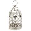 Iron Birdcage Candle Holder Electroplated Birdcage Candlestick Decorations Gift For Events