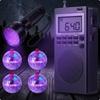 6 Pieces Portable Radio with Speaker | Clear Digital Display Display, Telescopic