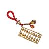 Elegant Sturdy Metal Abacus Keychain Decoration Convenient for Personalize Accessories and Bringing Good Fortunes