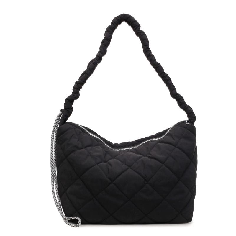 Свободная, Простая, Модная, Стильная, Ретро Сумка на Одно Плечо, Модная Сеточная Сумка-Кроссбоди для Поездок на Работу чёрный