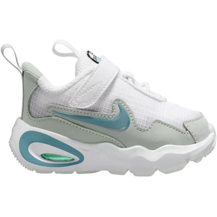 Nike Air Max Nova Fashionable Comfortable Durable Low-Top Walking Shoes Baby Shoes White Green FN4461-105