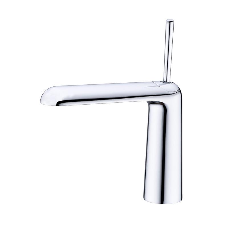 

New Luxury Gold Basin Faucet Bathroom Single lever Hot and Cold Sink Mixer Tap Faucet Solid Brass Basin Lavtory Faucet