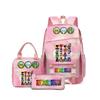 Rhythm Box Backpack Student School Bag Middle College Student Simple Outdoor Travel Backpack D