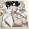 Novel O-Omniscient R-Reader Throw Flannel Blanket Skin Soft Suitable for Sofa Living Room Bed Travel and Gifts