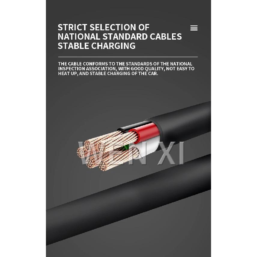 16A/32A Electric Car Charger 3KW/7KW Electric Charging Gun Touch 5 Meters Convenient Charging Pile GB 7-hole Charging Head