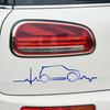 Auto Umriss EKG Herzschlag Streifen Reflektierende Aufkleber Für MINI Cooper S R55 R56 F56 F55 F57 F60 R60 Countryman JCW Vinyl Aufkleber