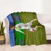 Football Player Action Blanket Soft Warm Cozy Suitable for Chair Office Picnics Four Seasons Universal Warmthful Decor Gifts For Family Or Friends