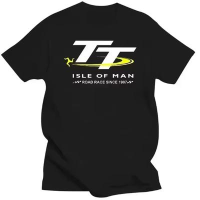 Isle of Man TT Competition Isle of Man Tshirt Mens and Womens Competition 7 Humorous Summer Pure Cotton Tshirt Top Novel New
