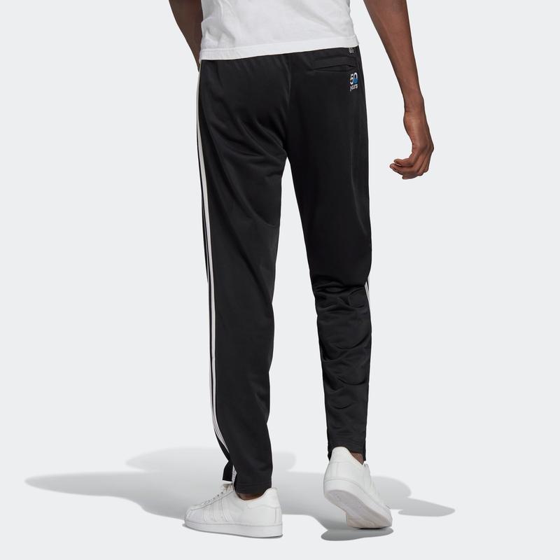 Adidas Originals Three Stripes High-Waisted Tapered Vintage Sports Pants Men Pants Black HC7129