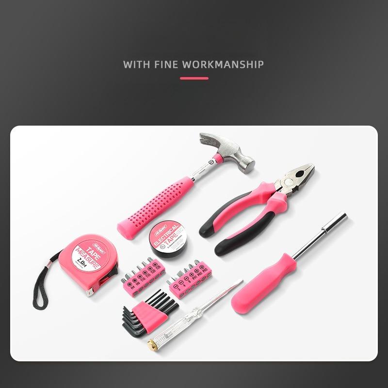 13-Piece Multifunctional Gift Tool Set: Household Hardware Pliers, Wrench, Hammer, Home Repair Toolbox