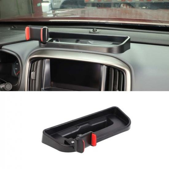 Cell Phone Holder Dash Mount with Storage Box Bracket For Chevy Colorado 2014+