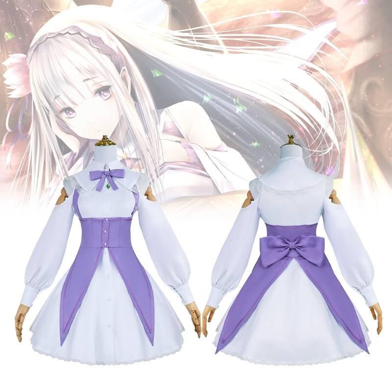 Rozkošné Cosplay Emilia Z Re Zero: Život v jiném světě Pro fanoušky