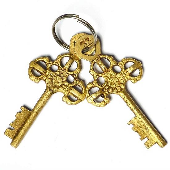 Art Handmade Padlock with Lock 2 Keys Universal Fish Escutcheon Lock