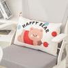 Cartoon Bear Cushion Cover With Breathable Summer Ice Silk For Office Chair And Car Seat Comfort